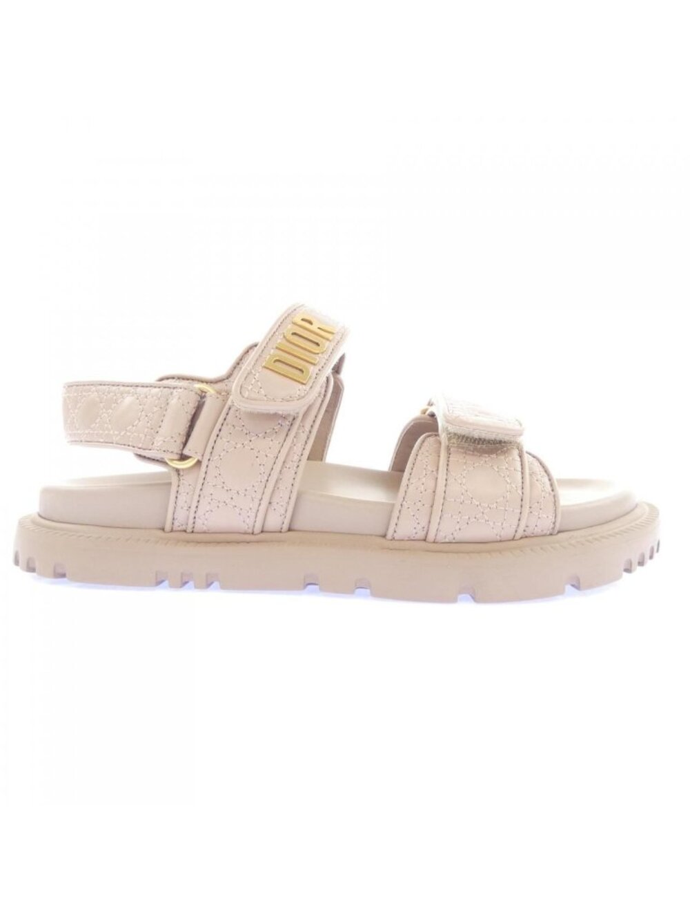 Dior Dioract Cannage Quilted Sandals